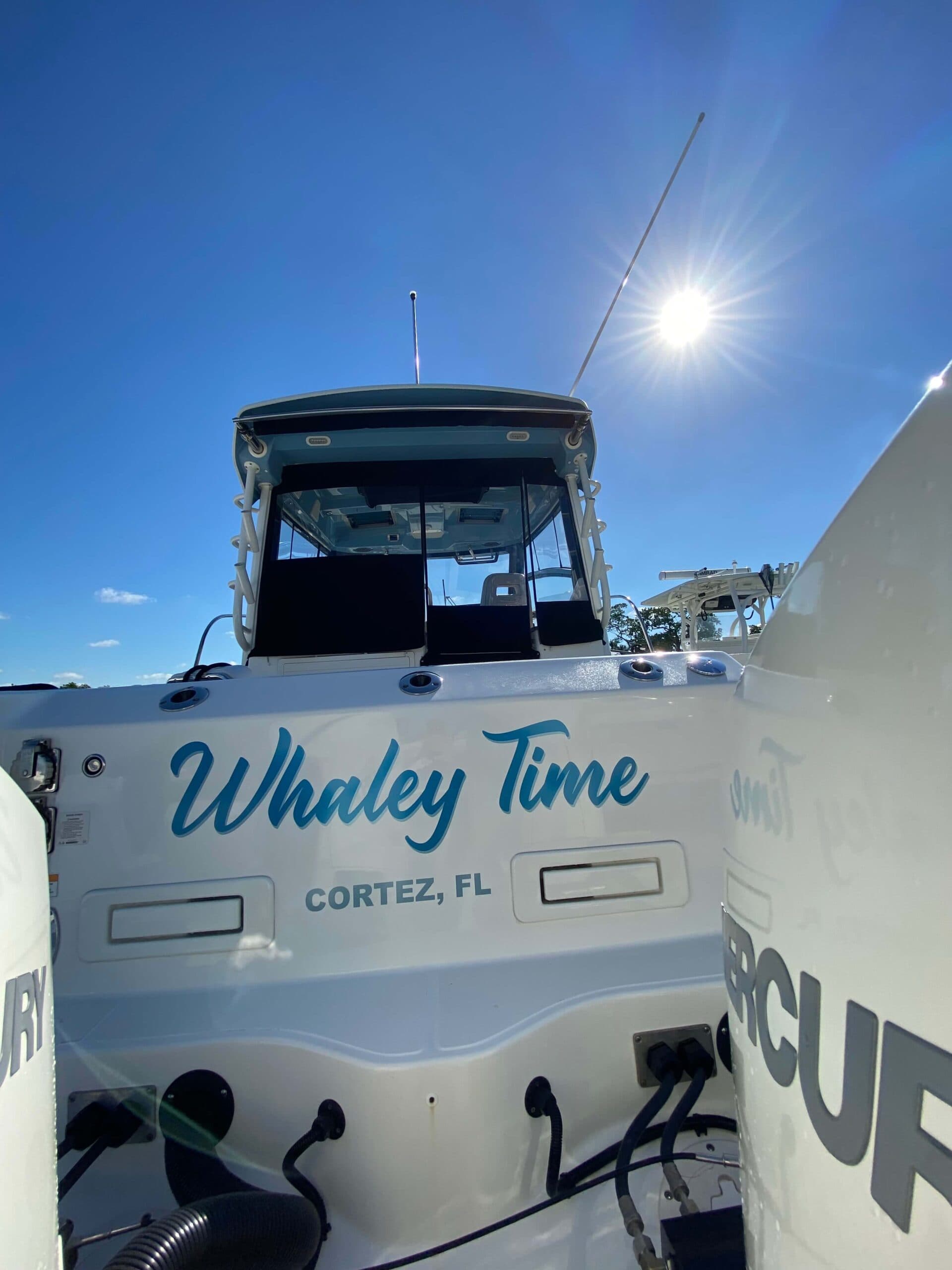 Custom boat graphics marine graphics by Auto Trim Design Bradenton