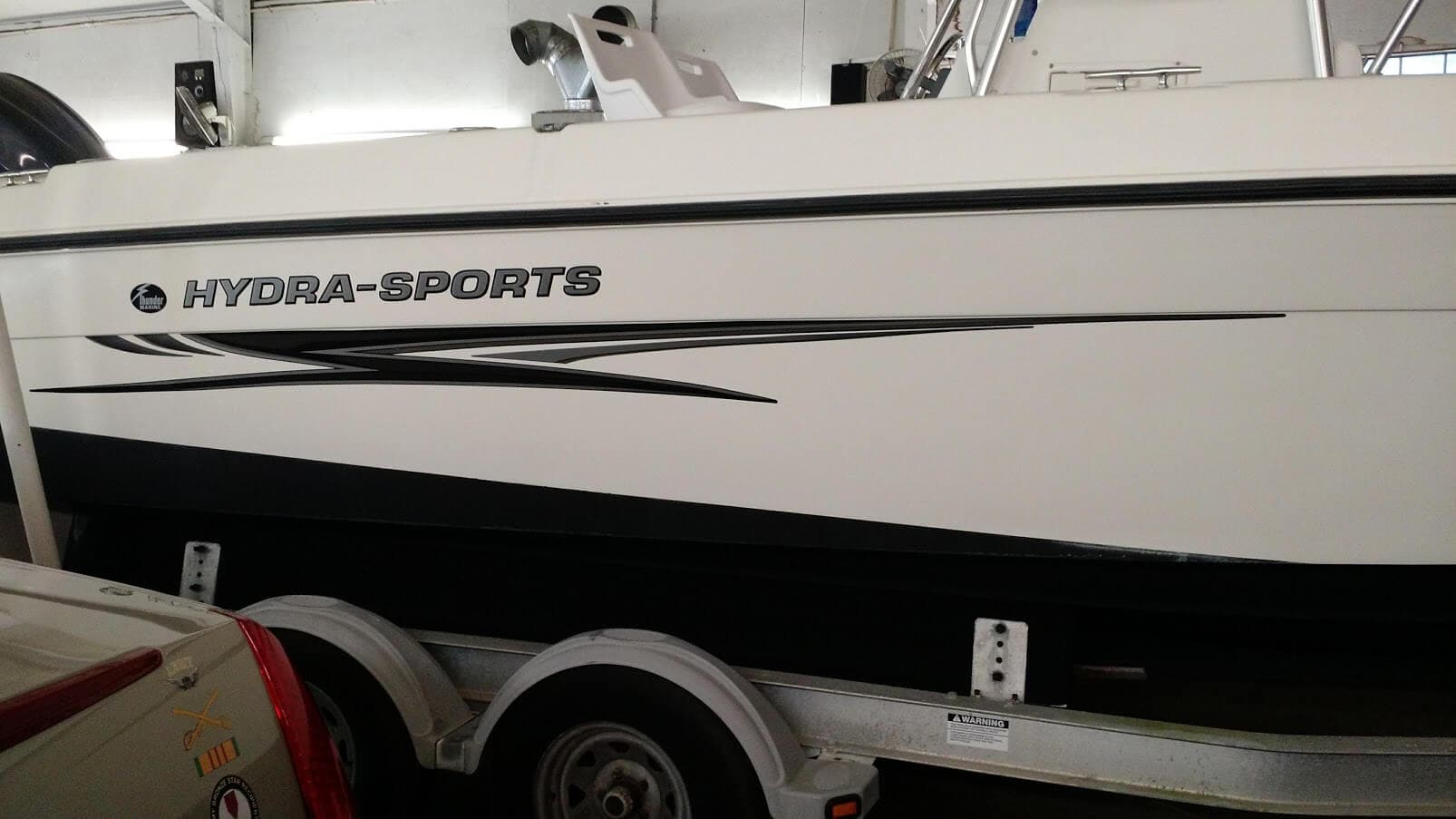Custom boat graphics marine graphics by Auto Trim Design Bradenton
