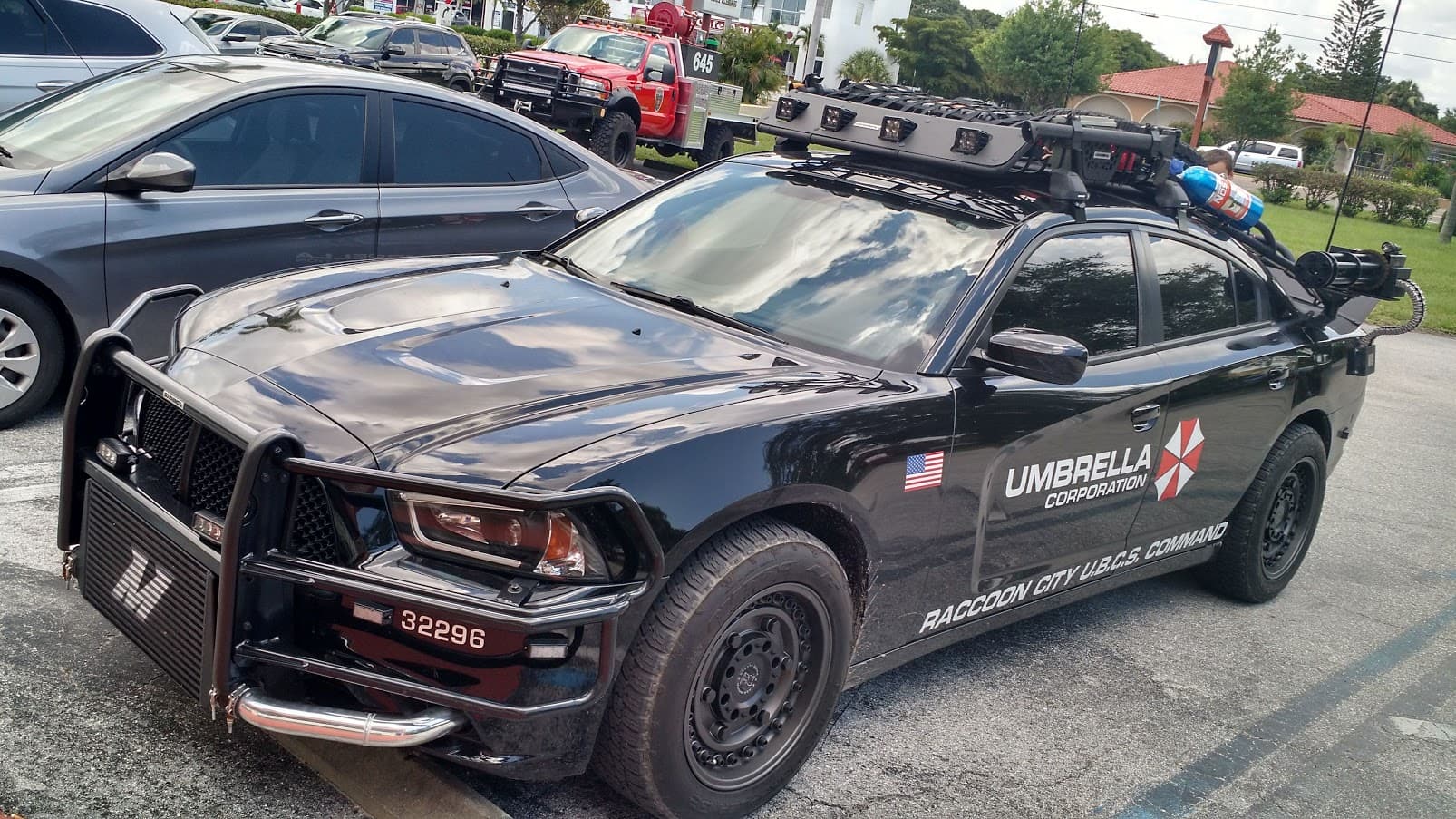 Custom vinyl graphics on custom vehicle by ATD Suncoast