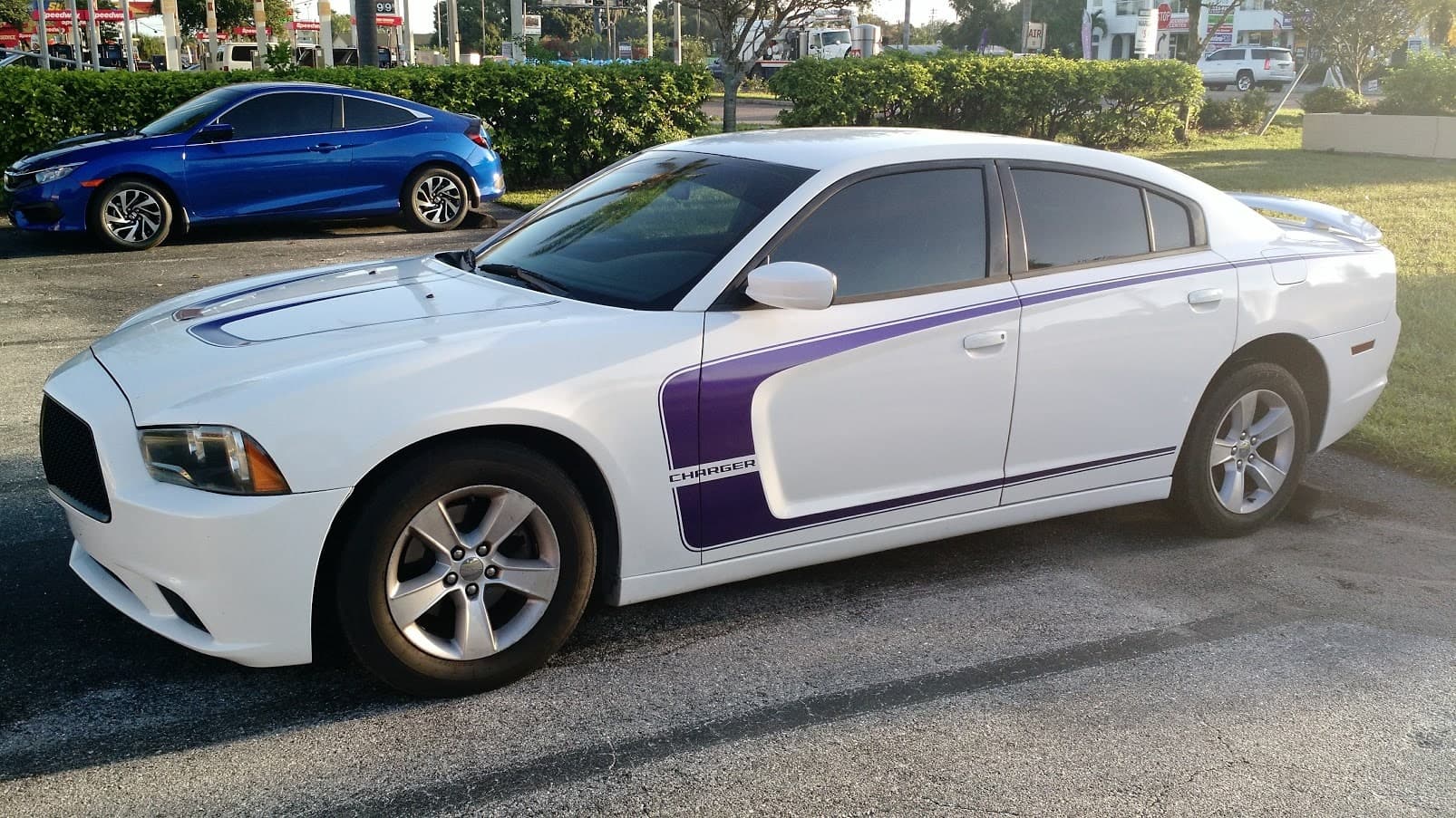 Custom vinyl graphics on custom vehicle by ATD Suncoast