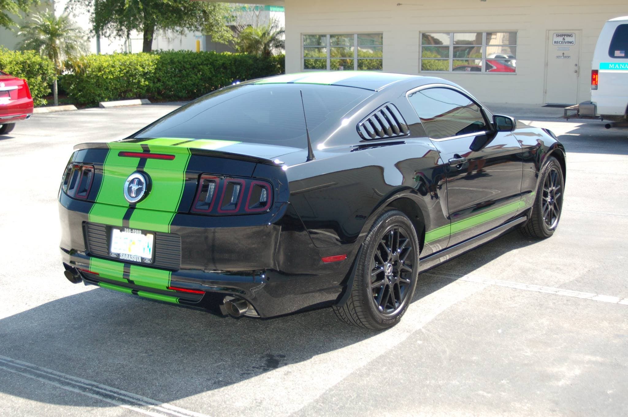 Custom vinyl graphics on custom vehicle by ATD Suncoast