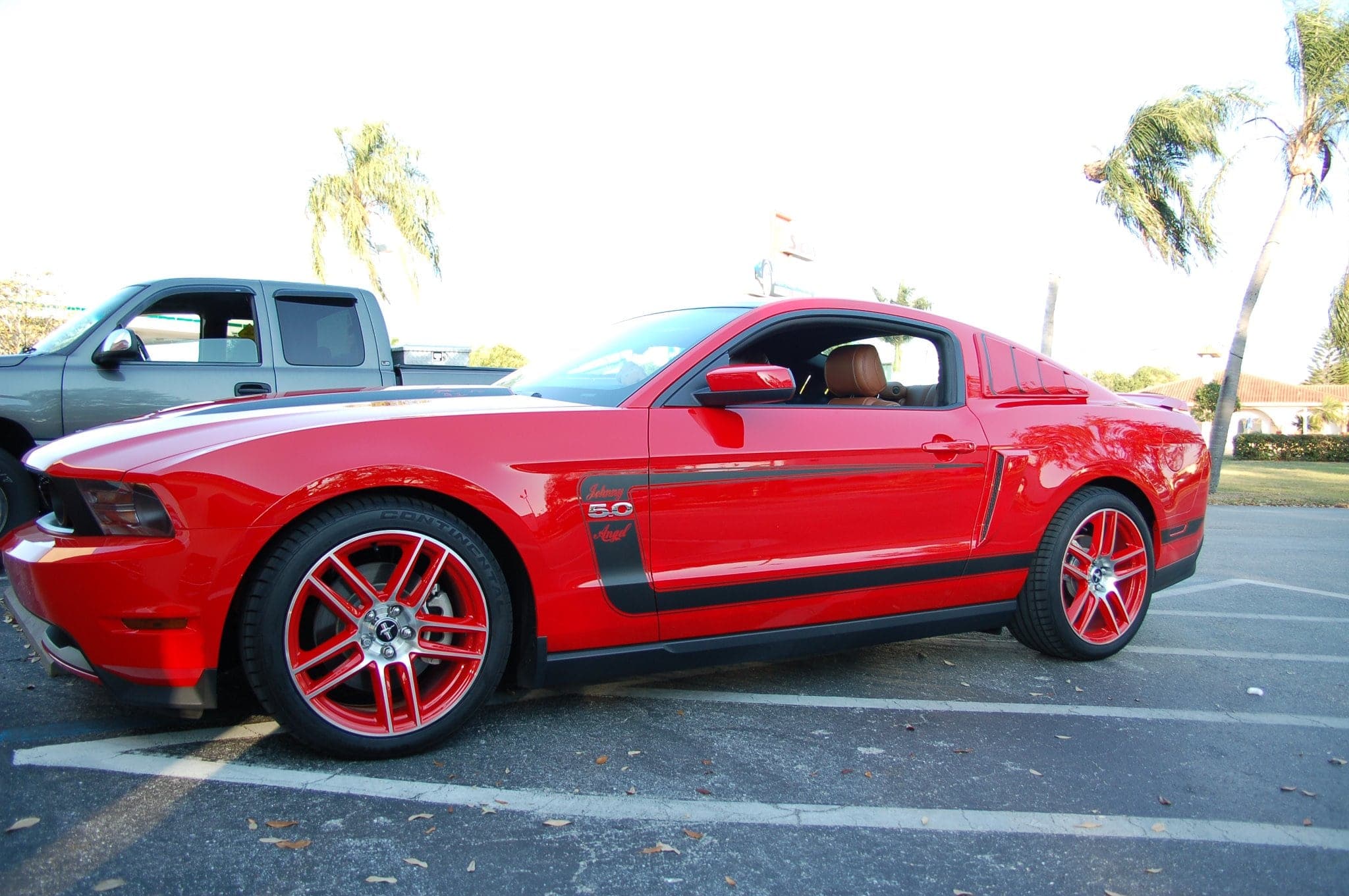 Custom vinyl graphics on custom vehicle by ATD Suncoast