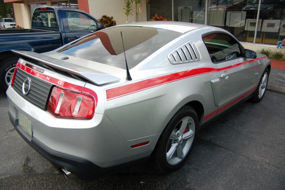 Custom vinyl graphics on custom vehicle by ATD Suncoast