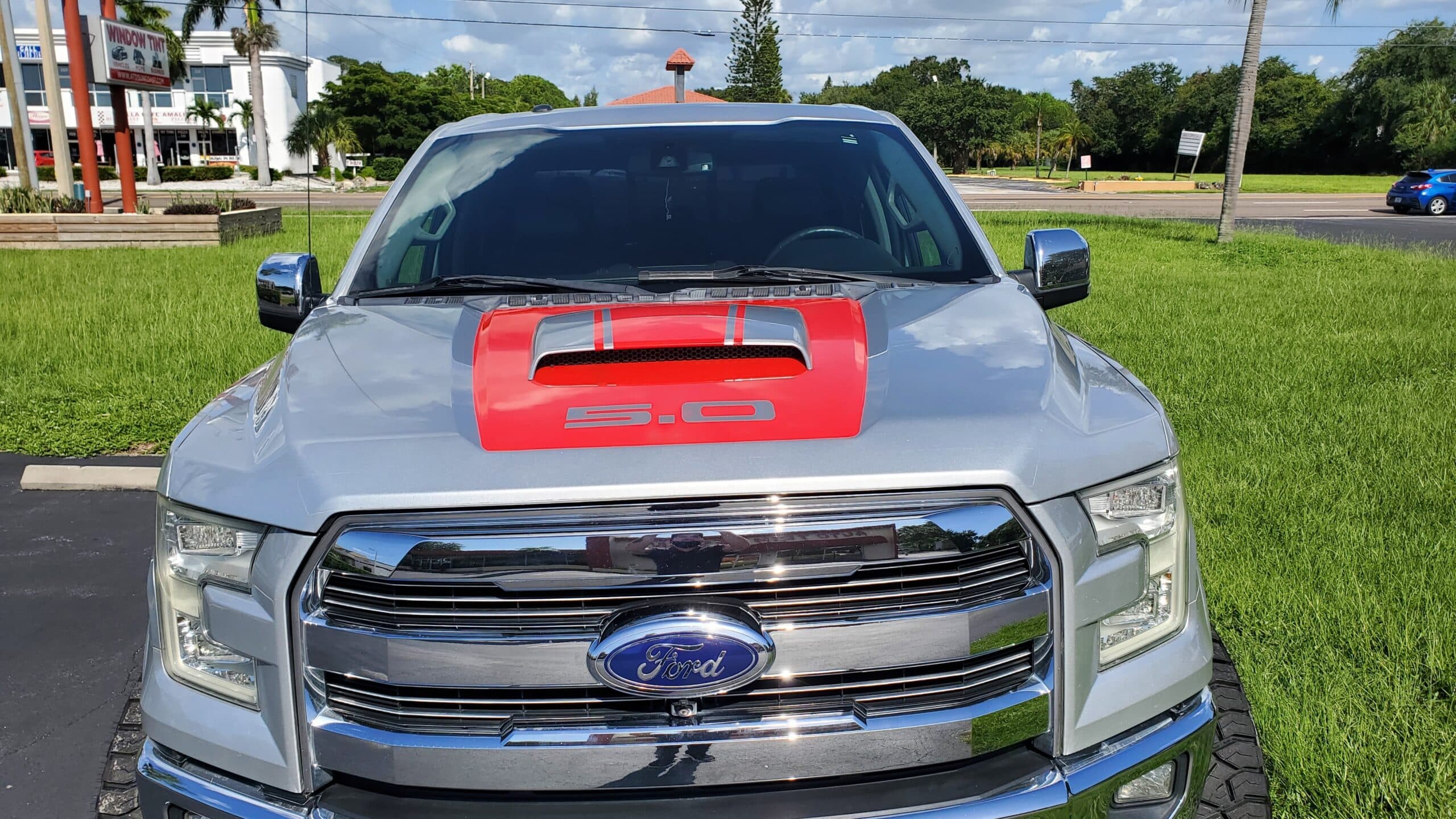 Custom vinyl graphics on custom vehicle by ATD Suncoast