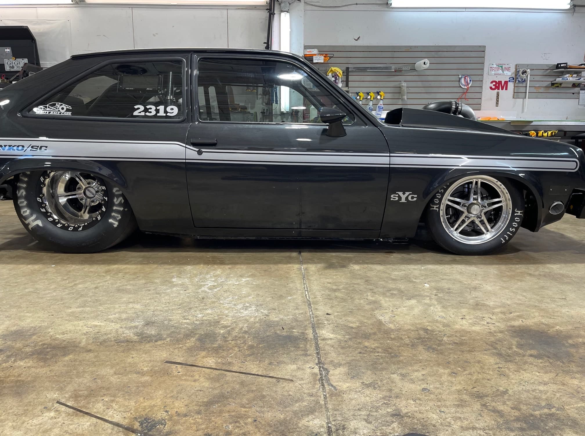 Custom vinyl graphics on custom vehicle by ATD Suncoast
