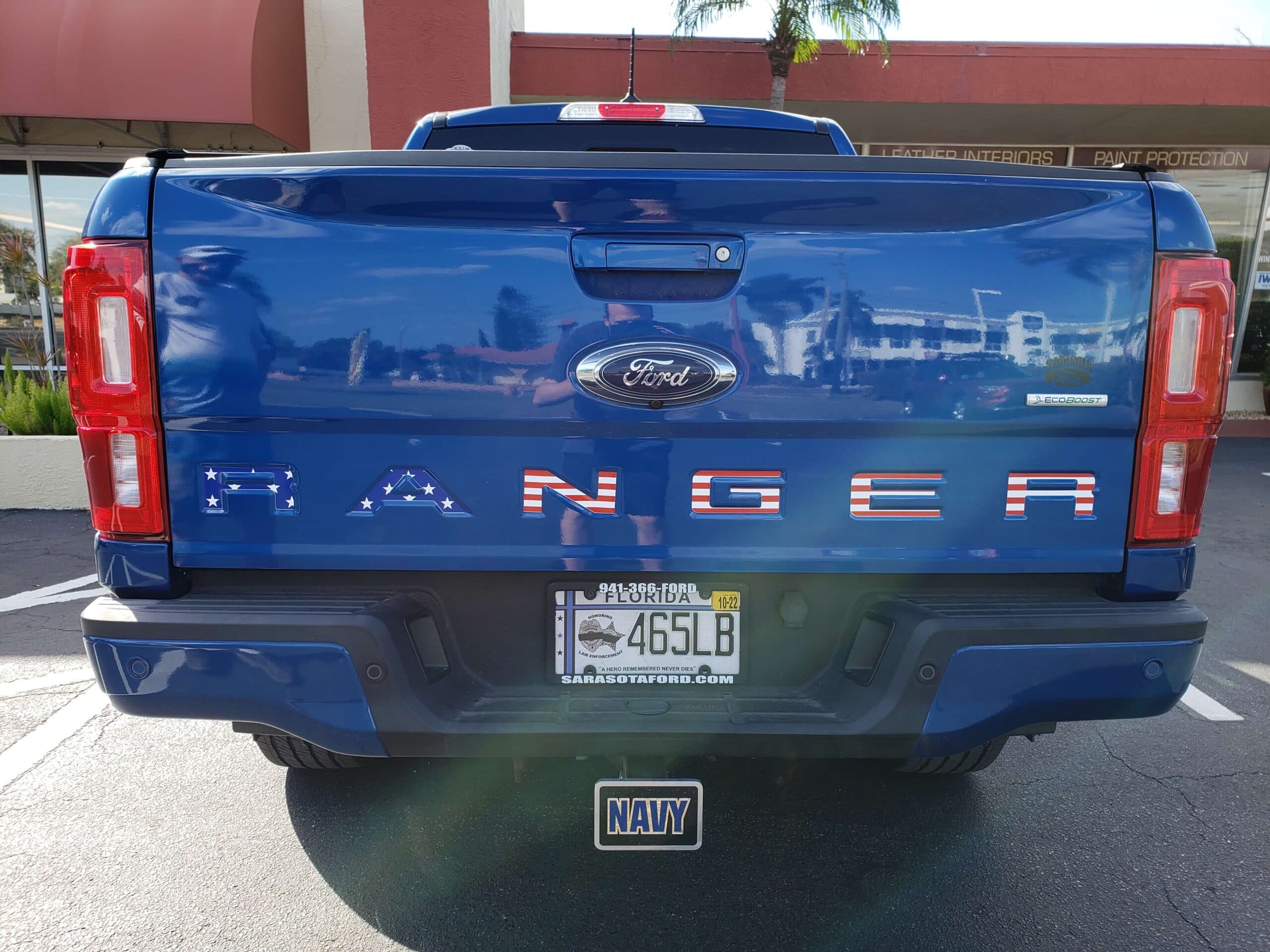 Custom vinyl graphics on custom vehicle by ATD Suncoast