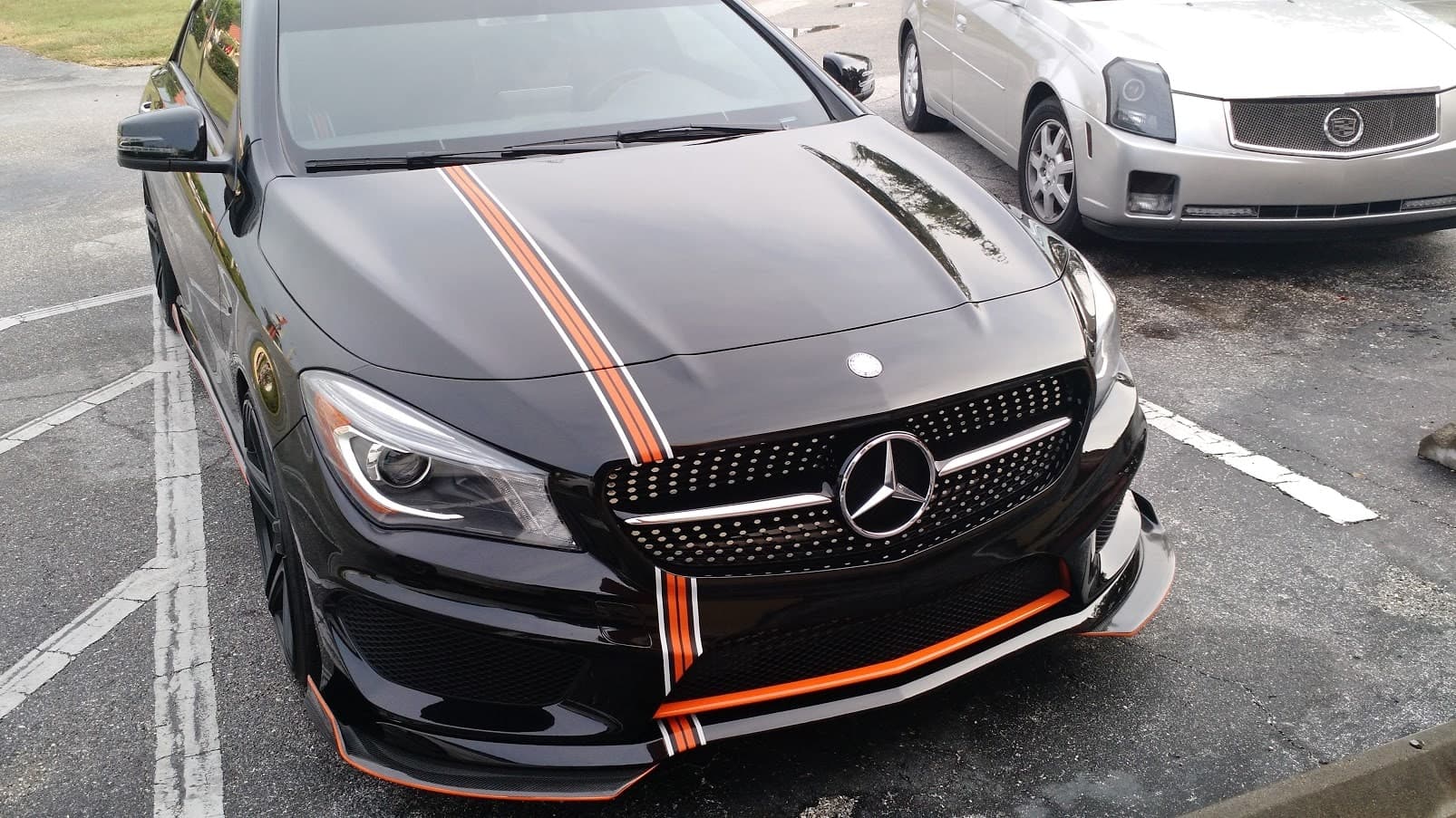Custom vinyl graphics on custom vehicle by ATD Suncoast