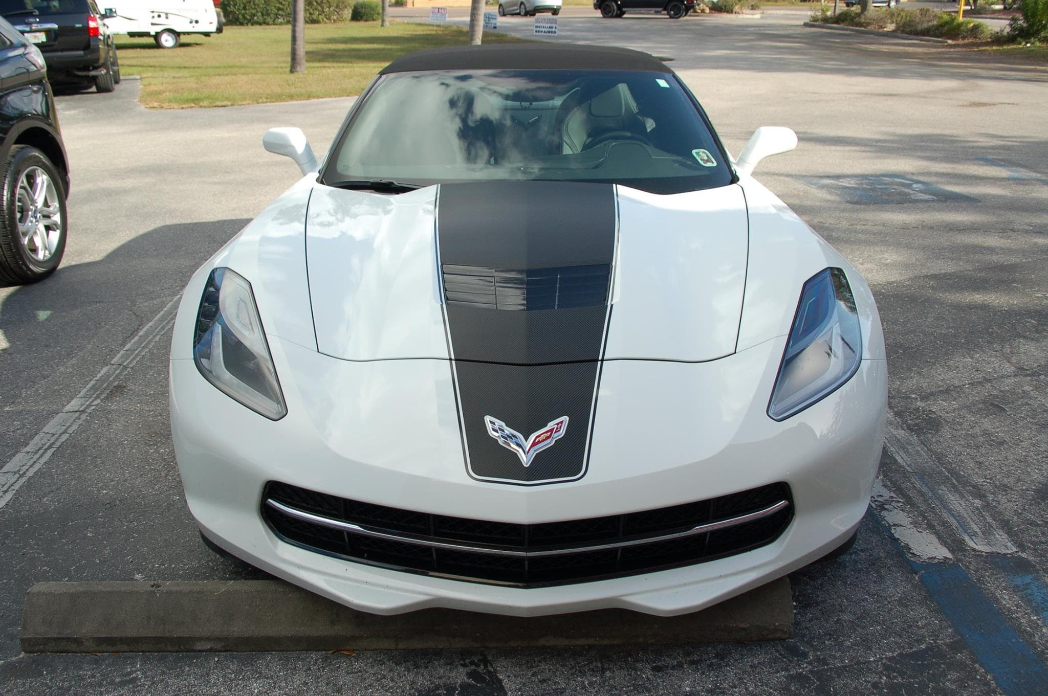 Custom vinyl graphics on custom vehicle by ATD Suncoast