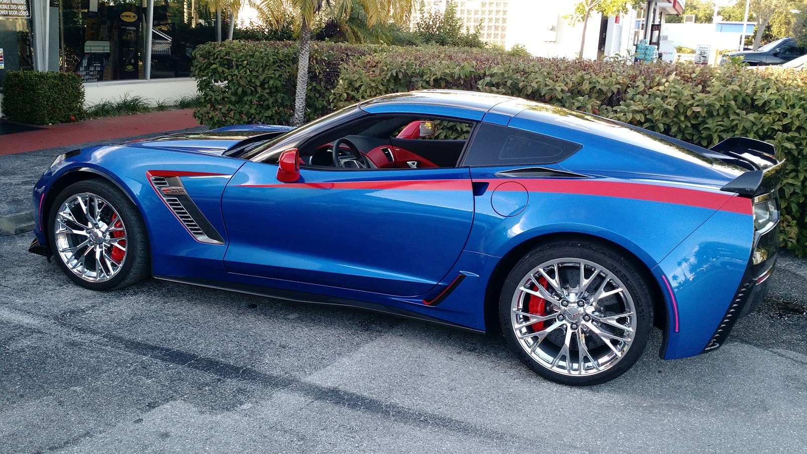 Custom vinyl graphics on custom vehicle by ATD Suncoast