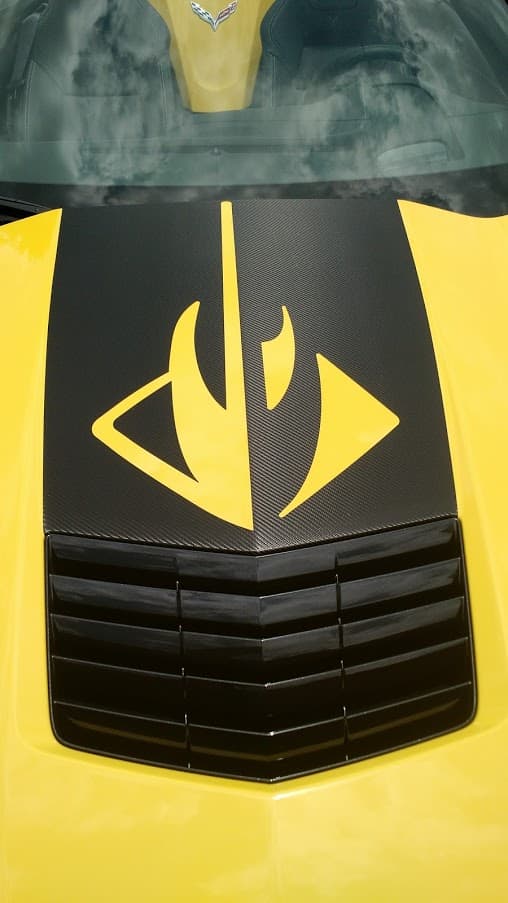 Custom vinyl graphics on custom vehicle by ATD Suncoast