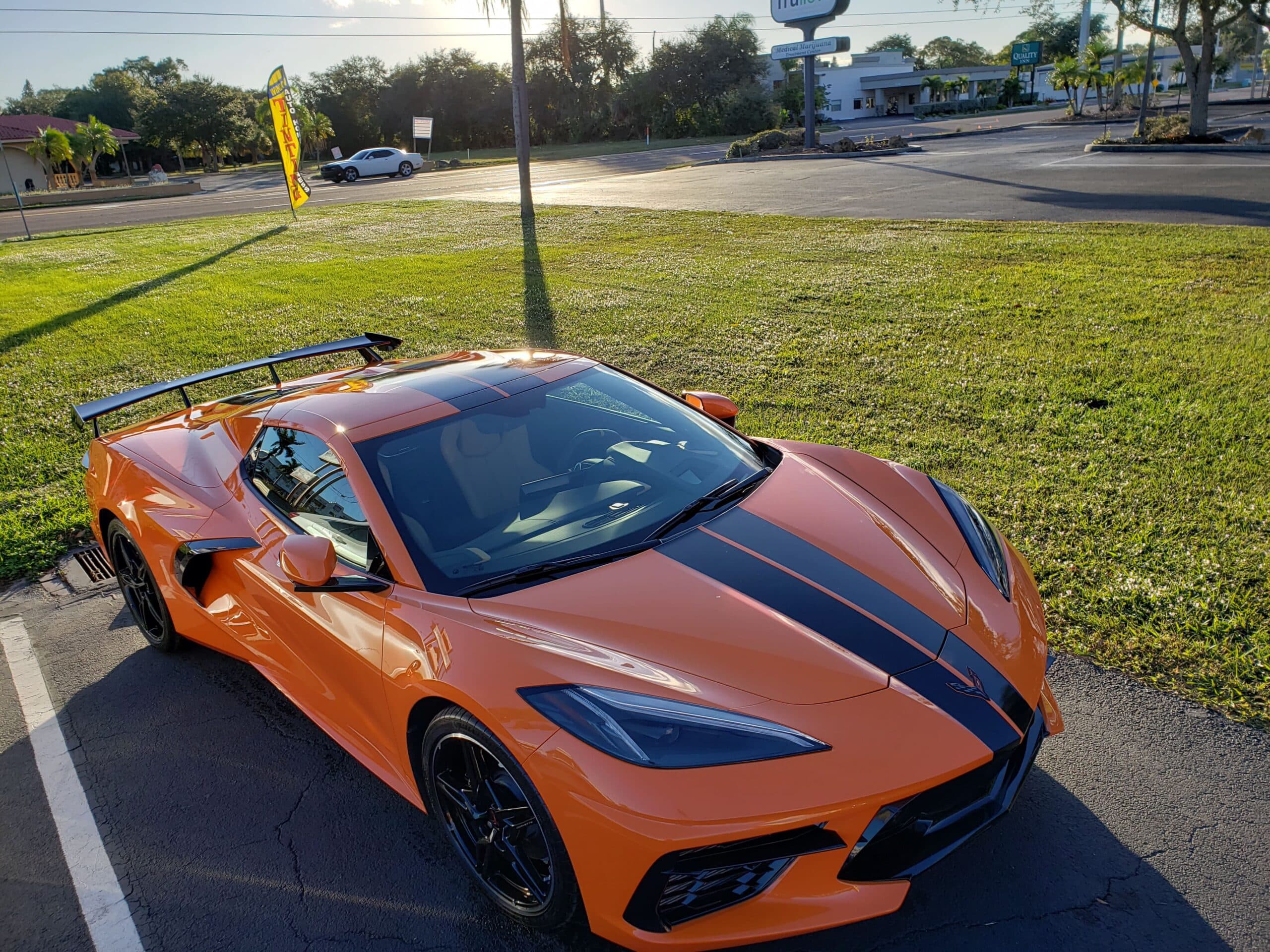 Custom vinyl graphics on custom vehicle by ATD Suncoast
