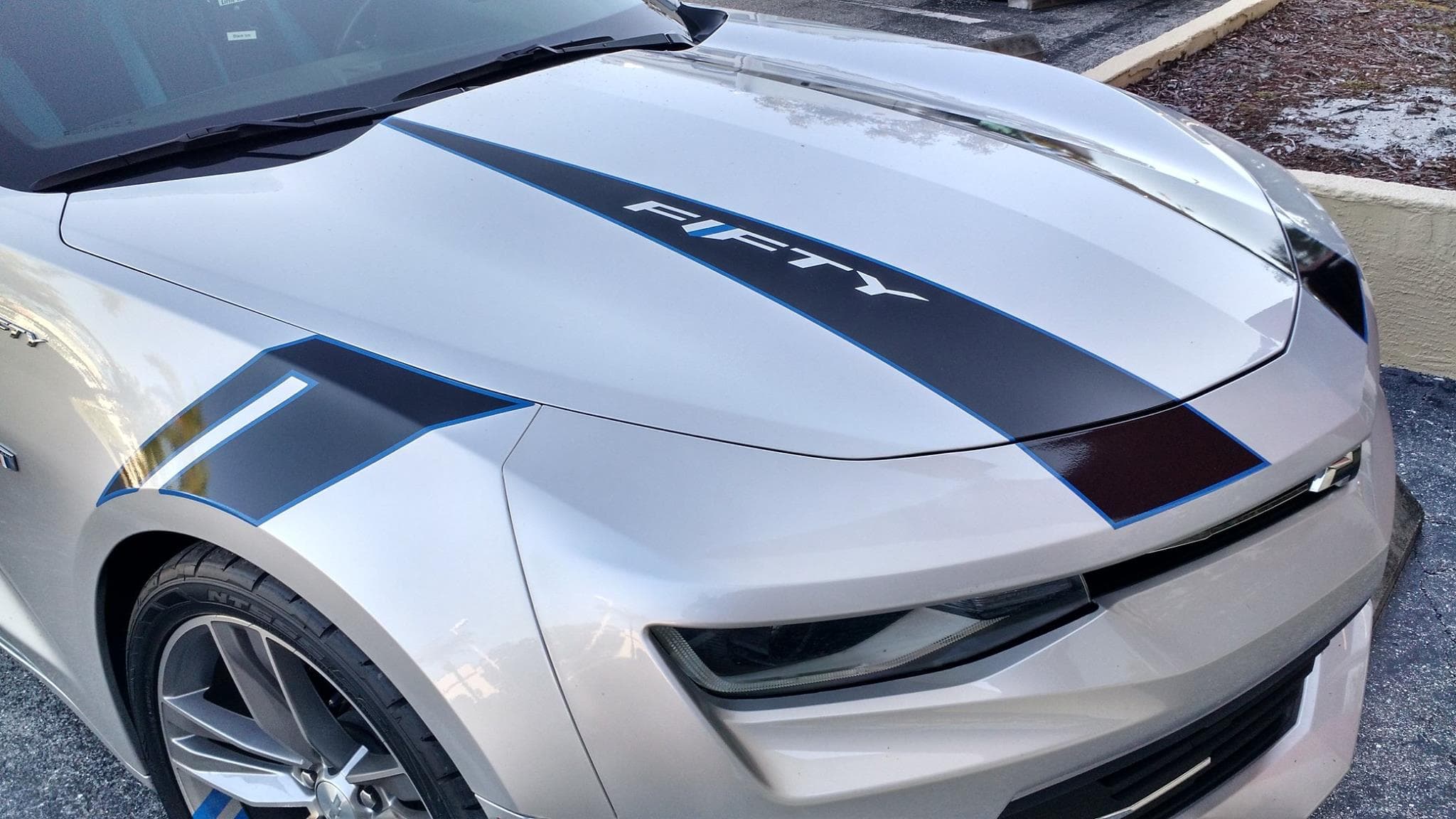 Custom vinyl graphics on custom vehicle by ATD Suncoast