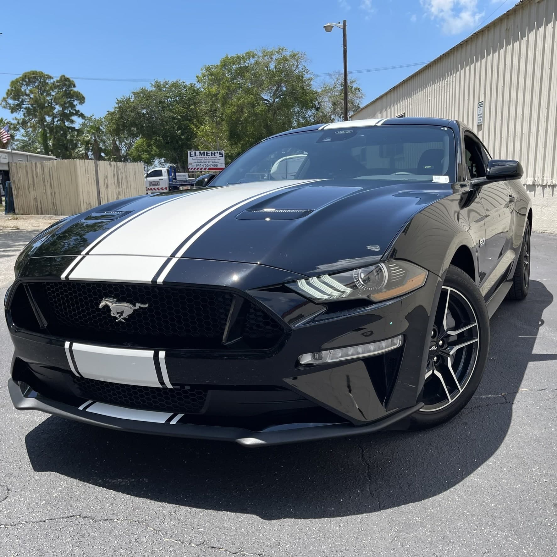 Custom vinyl graphics on custom vehicle by ATD Suncoast