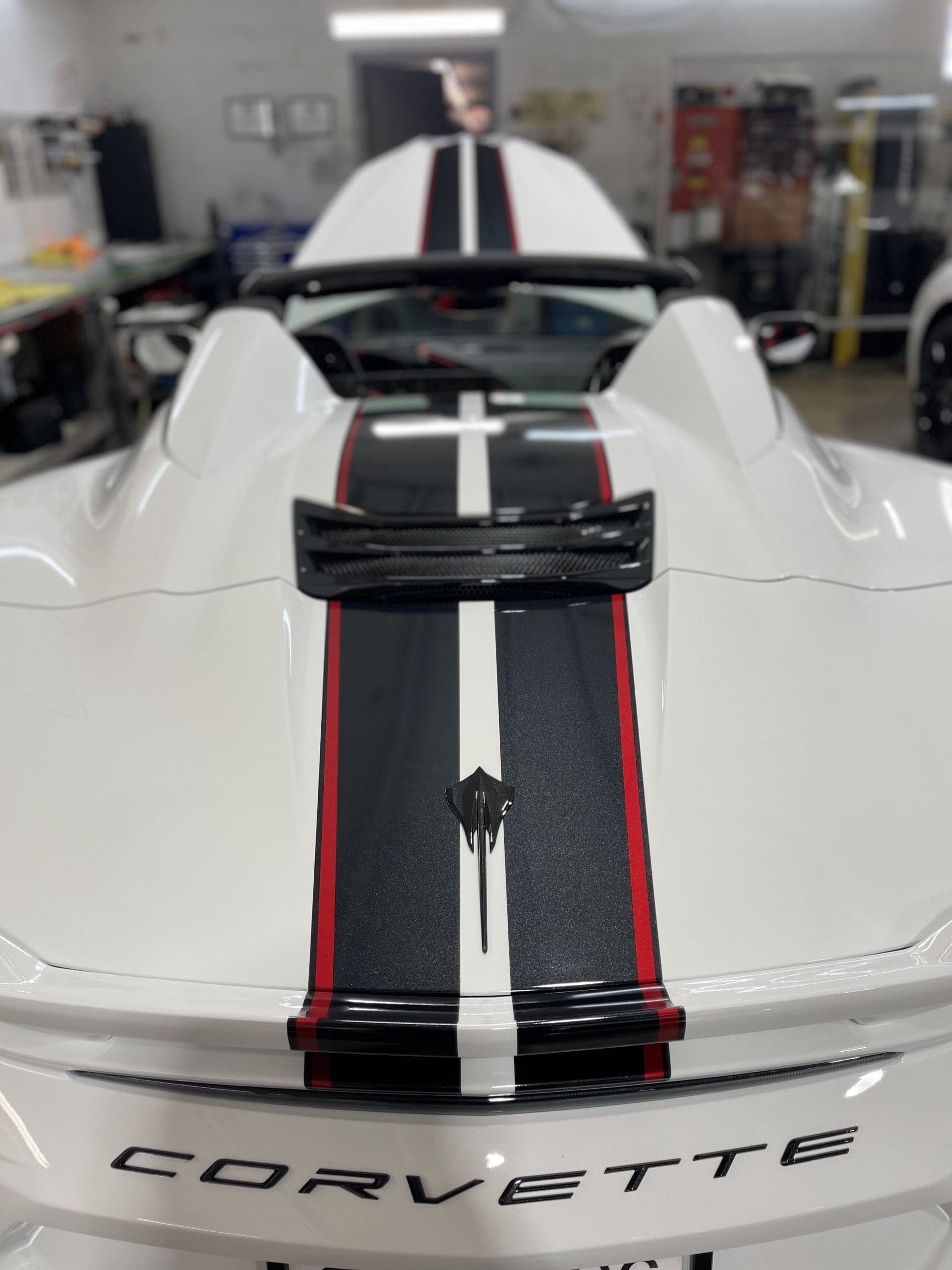 Custom vinyl graphics on custom vehicle by ATD Suncoast