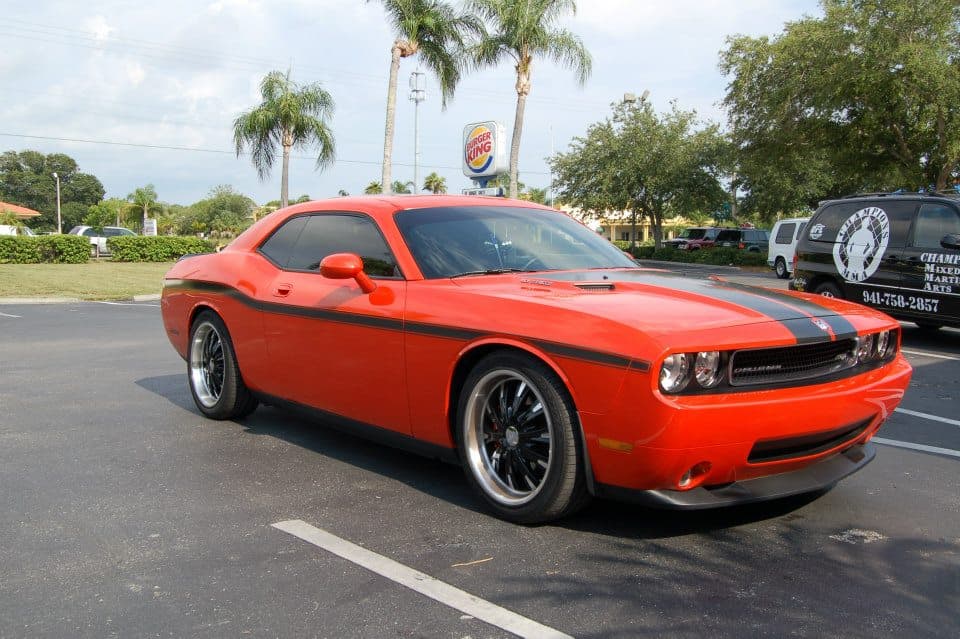 Custom vinyl graphics on custom vehicle by ATD Suncoast