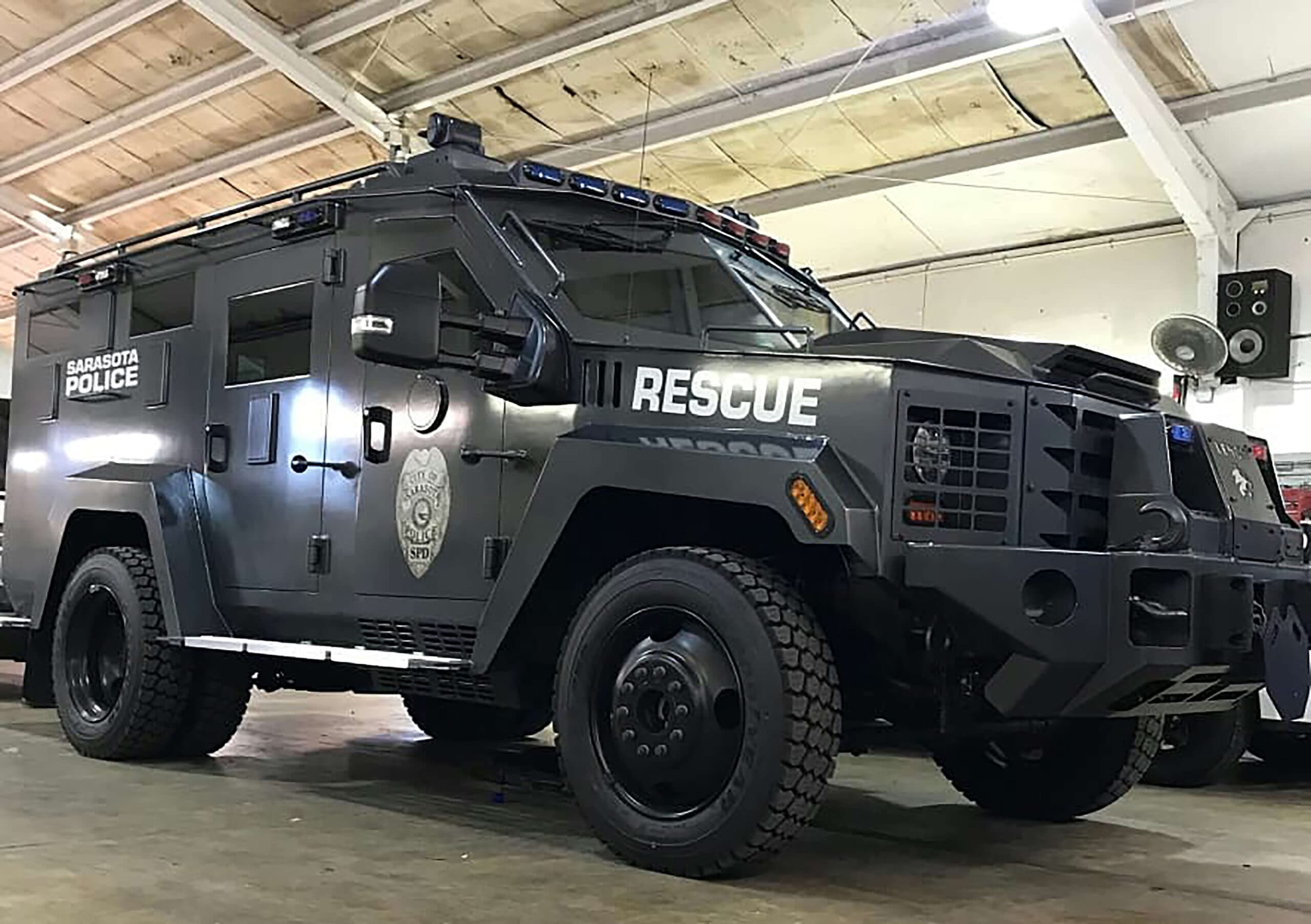 Emergency vehicle graphics by ATD Suncoast