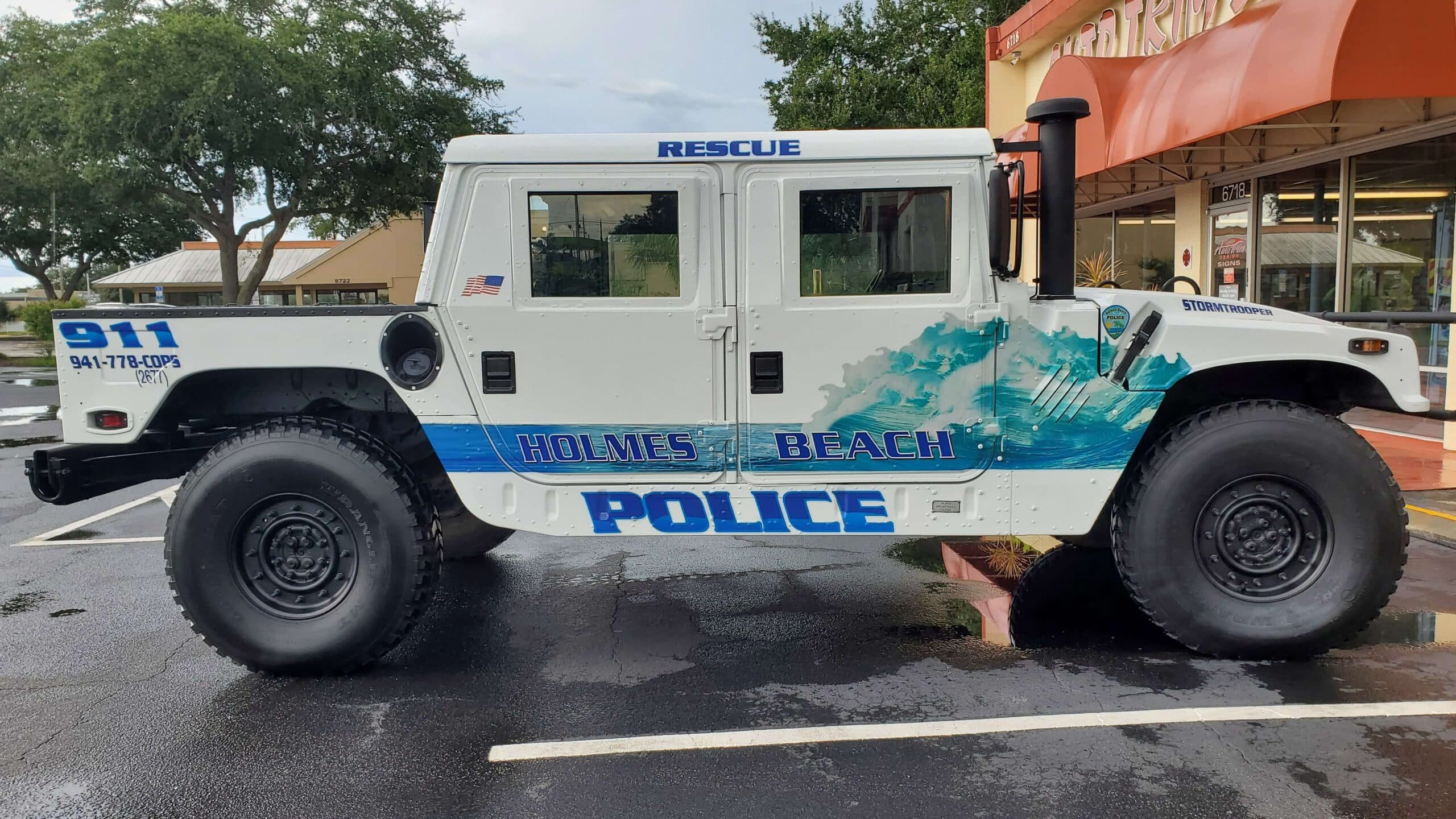 Emergency vehicle graphics by ATD Suncoast