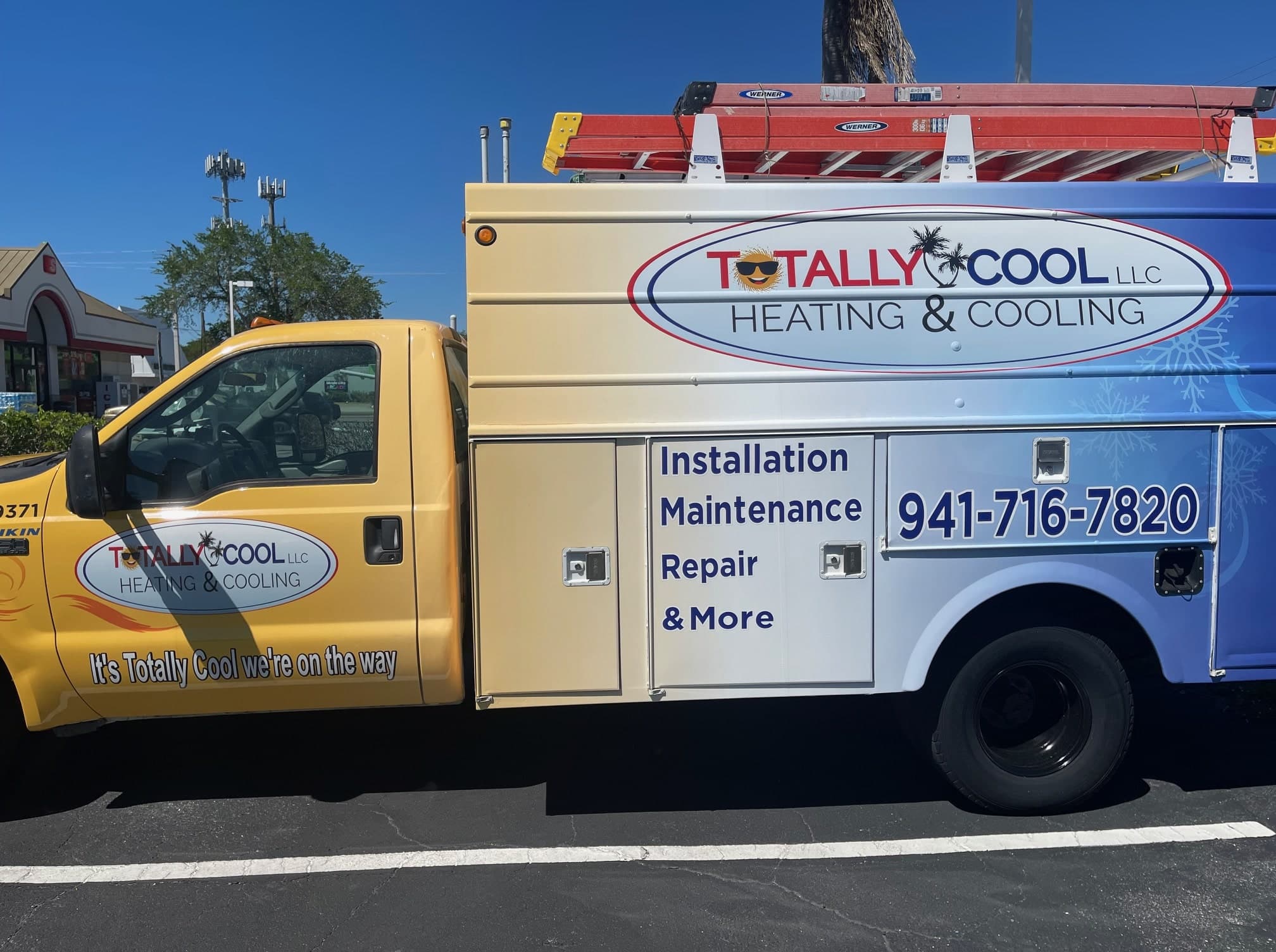 Fleet vehicle graphics trailer wrap by Auto Trim Design