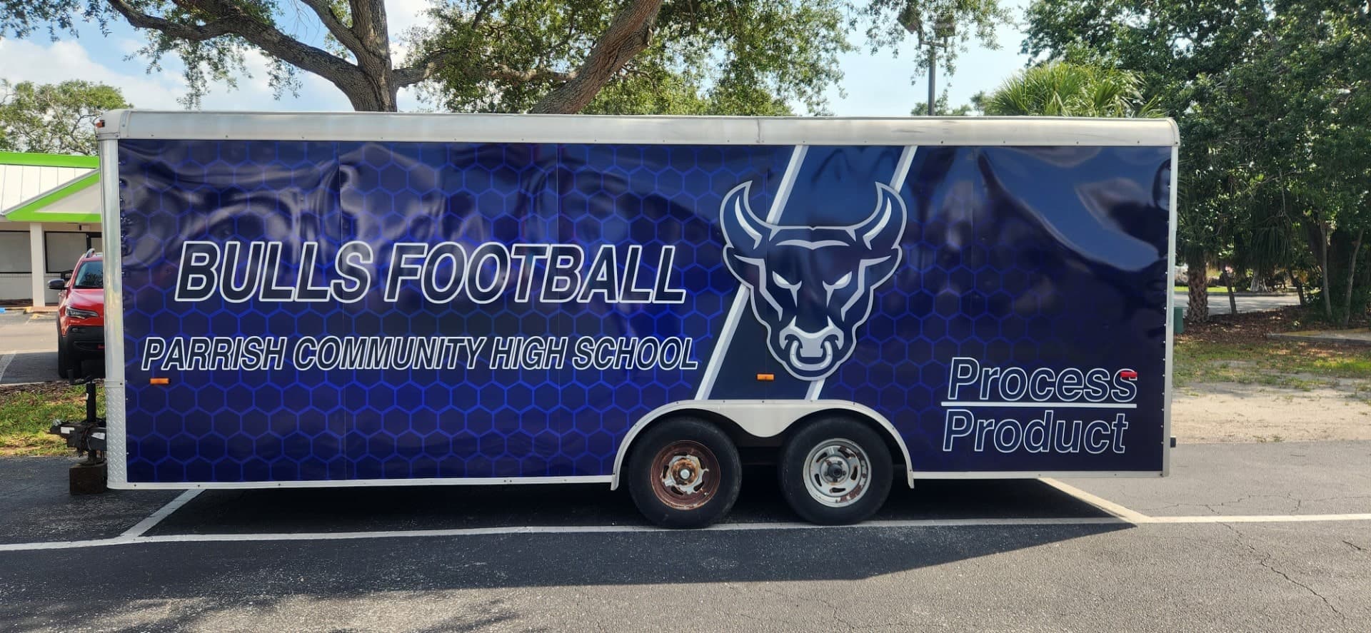Vehicle wrap custom wrap by Auto Trim Design Bradenton