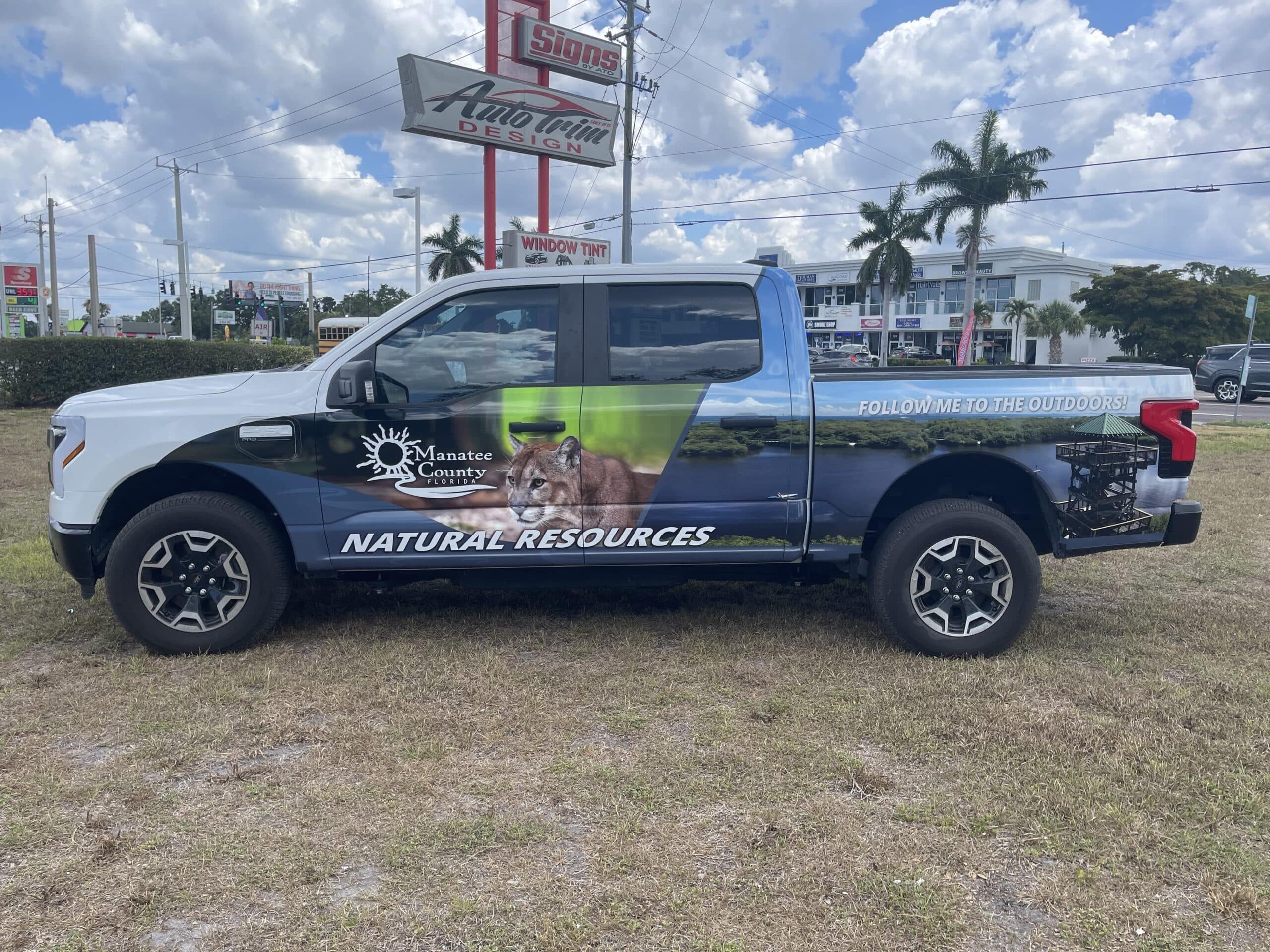 Vehicle wrap custom wrap by Auto Trim Design Bradenton