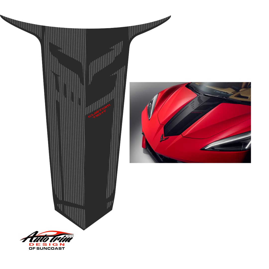 Chevy Corvette C8 Hood Decal