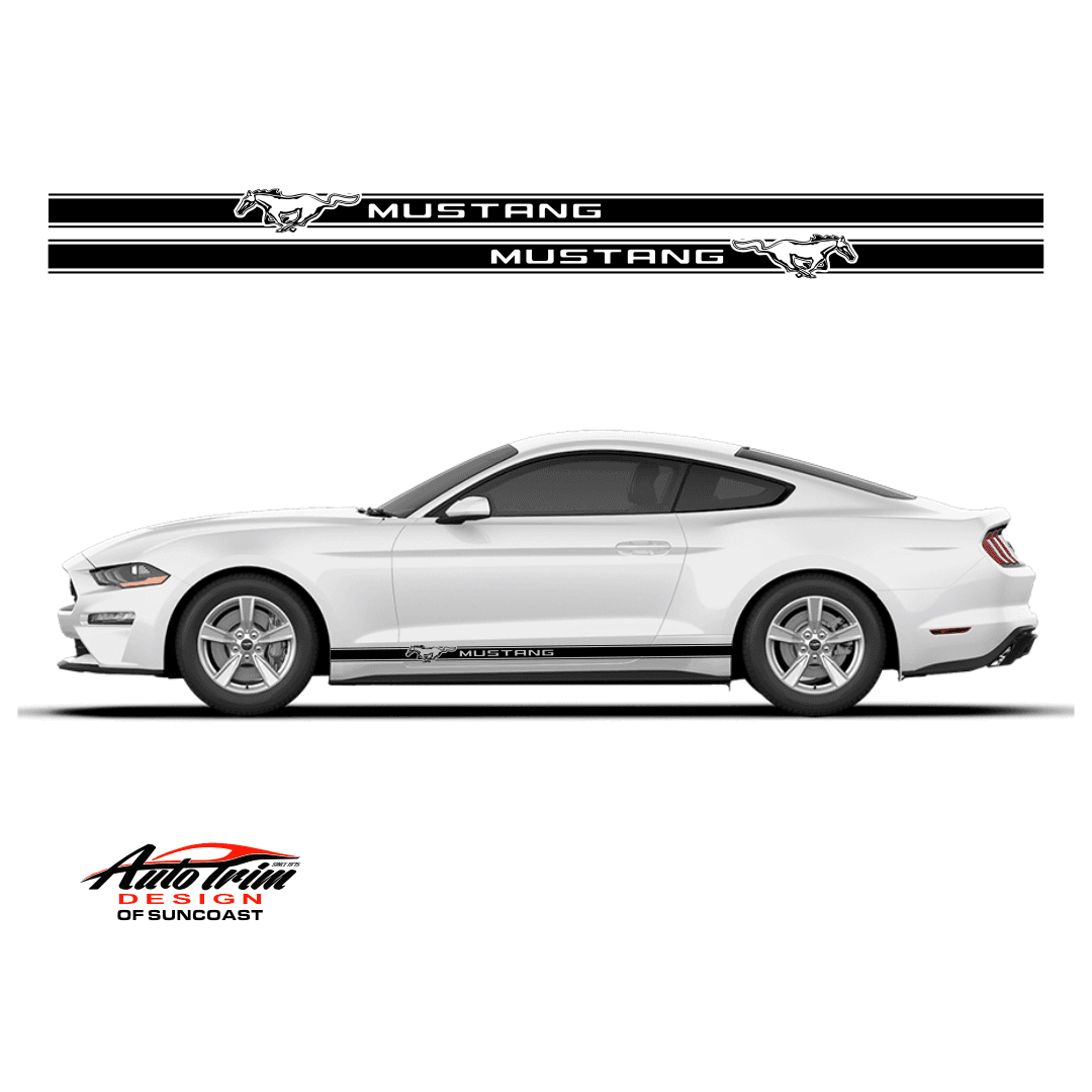 Ford Mustang Horse Rocker Stripe