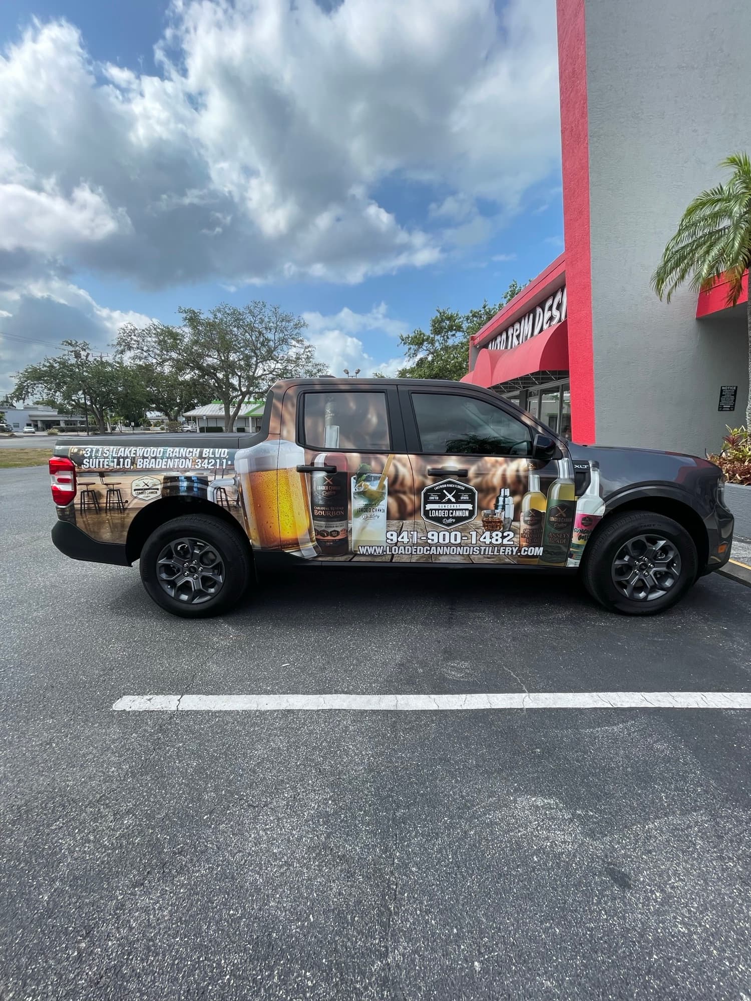 Southern Groundz Brewery full truck wrap by Auto Trim Design